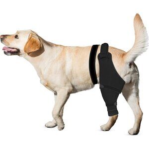Dog Rear Leg Recovery Sleeve - ACL TPLO Surgery Wrap - Anti-Lick Cone Alternativ